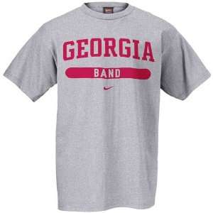 Nike Georgia Bulldogs Ash Band T shirt 