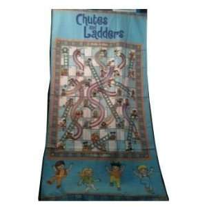 Chutes & Ladders Beach Towel Classic Board Game