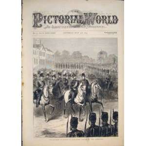  Woolwich London Emperor Russia Review Artillery 1874