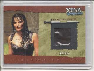 Xena R4 Xena Leather costume card  