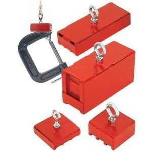 Master Magnetic Heavy Duty Red Magnetic Base   100 Lb. Capacity, Model 