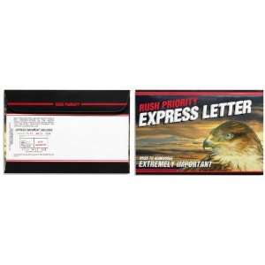  9 x 12 Booklet Express   Eagle Head   Black Envelopes 