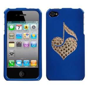  Blue and White Crystal Rhinestone Bling Bling Love Note Music Note 