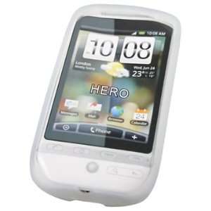  Clear Silicone Skin Case For HTC Hero (Sprint) Cell 