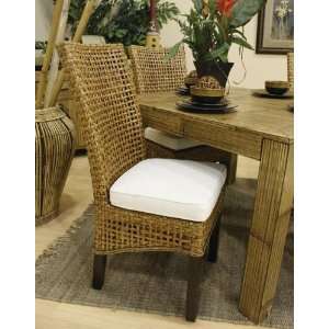   Rattan and Wicker Side Chair by Hospitality Rattan