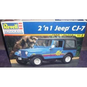  Monogram Model Jeep Cj 7 #2966,,new Toys & Games