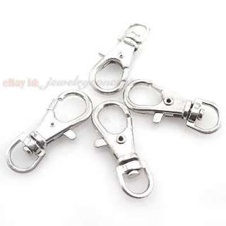 Free Ship 100 Lobster Swivel Clasp For Key Chain 160311  