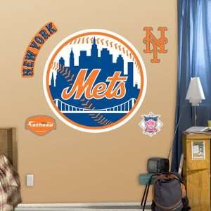  New York Mets Logo Fathead NIB 
