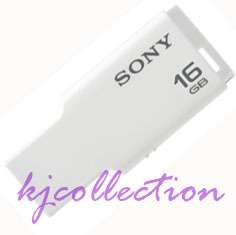 SONY 16GB USB Flash Drive Micro Vault Style White TINY  