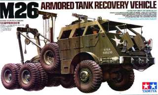 Tamiya 1/35 ▼ 35244 M26 Armored Tank Recovery▼Model toy  
