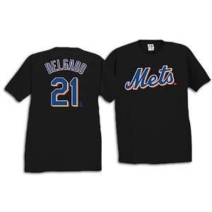  New York Mets Carlos Delgado Player Name & Number Youth T 