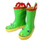 Melissa & Doug Kids Sunny Patch Augie Alligator Boots,Green,12 13 M 