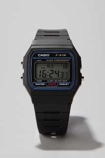 UrbanOutfitters  Casio Black Classic Watch