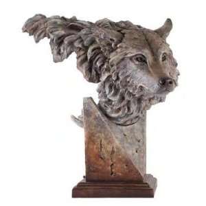  Drifter Wolf Sculpture Suffused