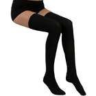 TBIS Solid White Opaque Thigh High Stocking Sock Y5