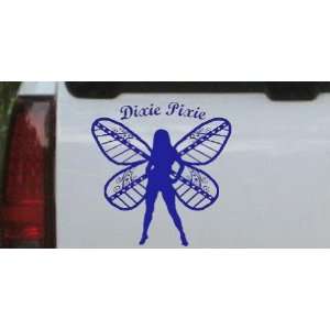  Dixie Pixie Fairy With Text Country Car Window Wall Laptop 