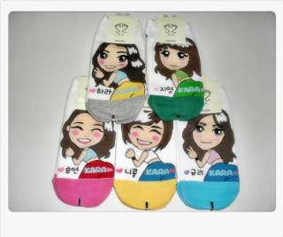 pop]Kara 5 pairs of socks new version  
