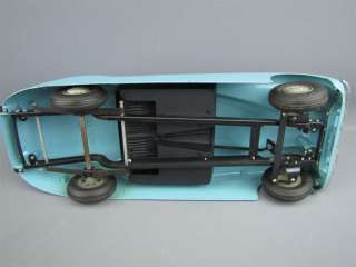 1950s DOEPKE MODEL TOYS JAGUAR Car Blue Pressed Steel  