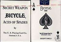 Bicycle Secret Weapon Ace of Spades Playing Cards Deck  