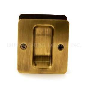 Kwikset 332 5 Pocket Door Lock Antique Brass Passage Pocket Door Lock