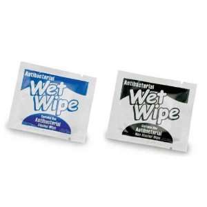  Stock non alcohol antibacterial wet wipes in individual 