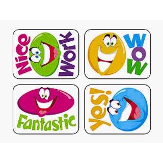  Smiley Faces Applause Stickers® Toys & Games