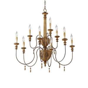 Murray Feiss F2734/6+3IC, Annabelle Candle Chandelier Lighting, 9 