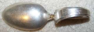 ANTIQUE GORHAM STERLING SILVER PAT. R BABY SPOON  