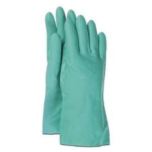  1UH0028XL X LARGE 13 UNLINED GREEN NITRILE EMBOSSED GRIP GLOVES 