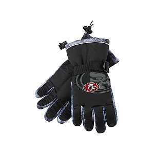   San Francisco 49ers Sideline Player Gloves Large