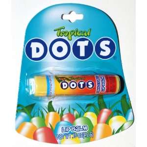  Tropical DOTS Candy Jungle Punch Flavored Lip Balm (1 Each 
