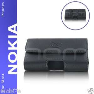   PREMIUM LEATHER POUCH CASE FOR NOKIA PHONES COVER WITH BELT CLIP LOOP
