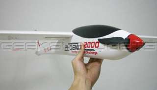 RC Radio Control Electric Brushless Glider Plane Phoenix 2000 2.4Ghz 