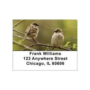  Sparrow In Spring Address Labels
