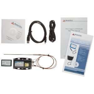   Type K Thermocouple Temperature Sensor, Water Resistant Enclosure, and