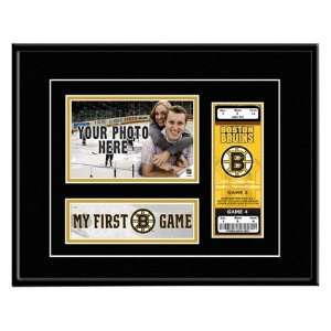  Boston Bruins My First Game Ticket Frame Sports 