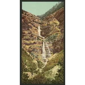  Photochrom Reprint of Provo Falls, Utah