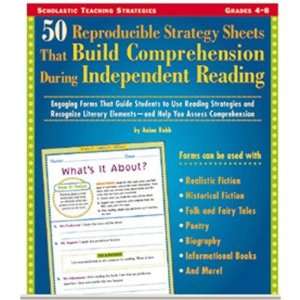  Scholastic SC 0439387841 50 Reproducible Strategy Sht 