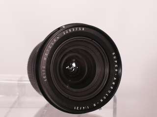 Leica Super Angulon R 21 mm F/4.0 Lens #2283758 SUPERB OPTICS  