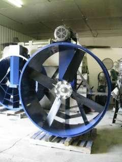 72 Dia. Tube Axial Exhaust Fan/Great For Spray Booths  