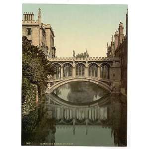   Reprint of Bridge of Sighs, Cambridge, England