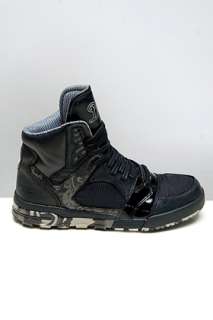 Diesel Im Pression Mid Black/camo High Tops for men  