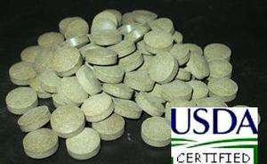 POUNDS of Organic Alfalfa tablets (745mg)  