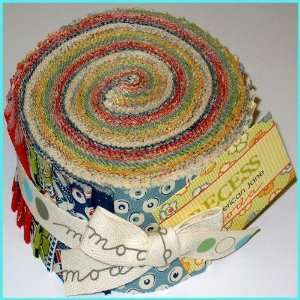  Moda Recess Jelly Roll Fabric By The Each Arts, Crafts 