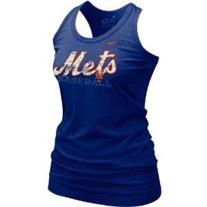  New York Mets Womens 7Th Inning Stretch Tank By Nike 
