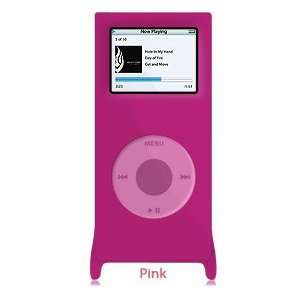   Gelz Silicone Case for iPod Nano 2G in Pink  Players & Accessories