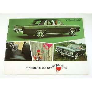  1967 67 Plymouth VALIANT BROCHURE Signet 100 200 