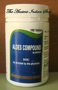   Aloes Compound 100 tabs. to counter side effects of Contraceptive Pill