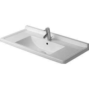 Duravit D1902200 White Starck 3 Furniture Wash Basin with Fixings and 