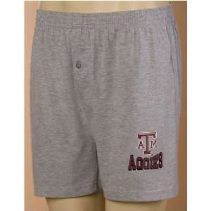   NCAA Mens Sport Boxer Shorts (Gray) (X Large)